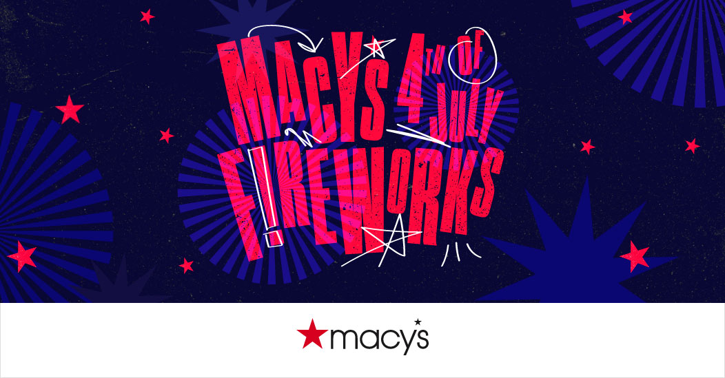 4th of July Firework Show Macy's