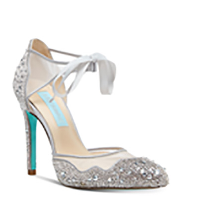 macy's silver shoes for wedding
